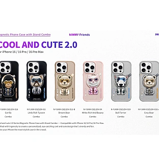 قاب و استند مگنتی نیمی Nimmy Cool & Cute Case & Magnetic Stand Series
